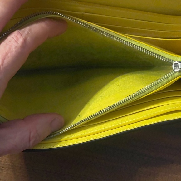 Celine Taupe Continental Leather Wallet - Picture 8 of 8